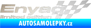 Samolepka Enyaq limited edition pravá odrazková reflexní bílá