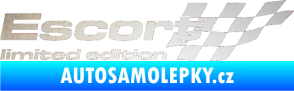 Samolepka Escort limited edition pravá odrazková reflexní bílá