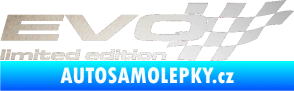 Samolepka Evo limited edition pravá odrazková reflexní bílá