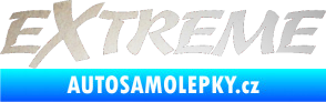 Samolepka Extreme 003 odrazková reflexní bílá