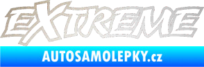 Samolepka Extreme 004 odrazková reflexní bílá