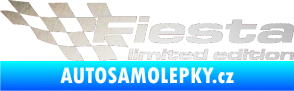 Samolepka Fiesta limited edition levá odrazková reflexní bílá