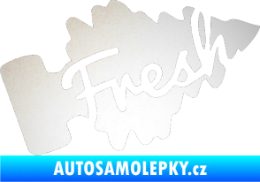 Samolepka Fresh 001 odrazková reflexní bílá