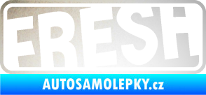 Samolepka Fresh 002  odrazková reflexní bílá