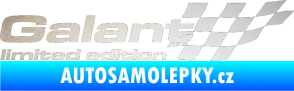 Samolepka Galant limited edition pravá odrazková reflexní bílá