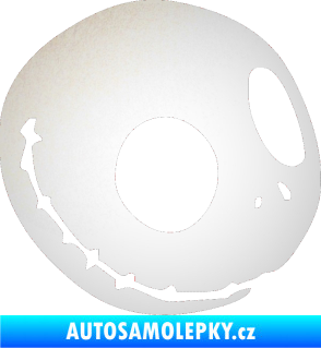 Samolepka Halloween 012 pravá odrazková reflexní bílá