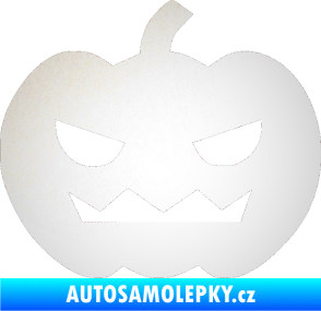 Samolepka Halloween 013 levá odrazková reflexní bílá