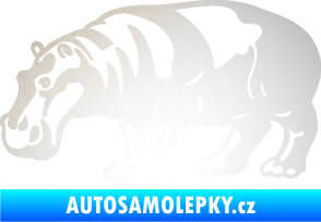 Samolepka Hroch 003 levá odrazková reflexní bílá
