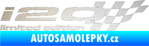 Samolepka i20 limited edition pravá odrazková reflexní bílá