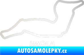 Samolepka Okruh Imola odrazková reflexní bílá