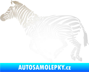 Samolepka Interiér 020 levá zebry odrazková reflexní bílá
