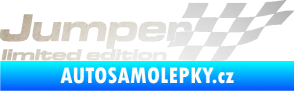 Samolepka Jumper limited edition pravá odrazková reflexní bílá