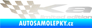Samolepka Ka limited edition levá odrazková reflexní bílá