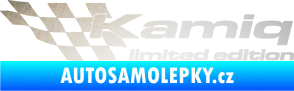 Samolepka Kamiq limited edition levá odrazková reflexní bílá