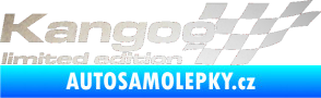 Samolepka Kangoo limited edition pravá odrazková reflexní bílá