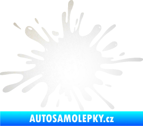 Samolepka Kaňka 002 levá odrazková reflexní bílá