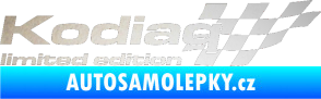 Samolepka Kodiaq limited edition pravá odrazková reflexní bílá