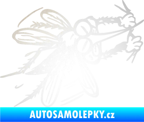 Samolepka Komár 002 pravá odrazková reflexní bílá