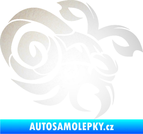 Samolepka Kozoroh 003 pravá odrazková reflexní bílá