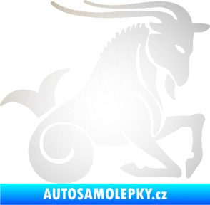 Samolepka Kozoroh 004 pravá odrazková reflexní bílá