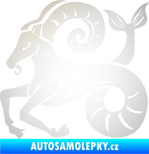 Samolepka Kozoroh 005 levá odrazková reflexní bílá