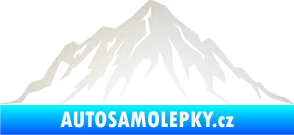 Samolepka Krajina hory 010 levá odrazková reflexní bílá