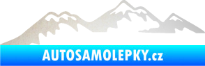 Samolepka Krajina hory 020 levá odrazková reflexní bílá