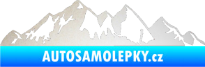 Samolepka Krajina hory 021 levá odrazková reflexní bílá