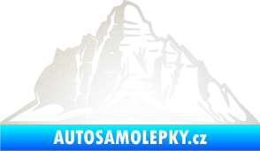 Samolepka Krajina hory 022 levá odrazková reflexní bílá