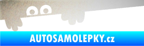 Samolepka Kuk 008 levá šmírák odrazková reflexní bílá