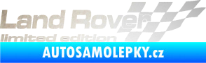 Samolepka Land Rover limited edition pravá odrazková reflexní bílá