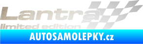 Samolepka Lantra limited edition pravá odrazková reflexní bílá