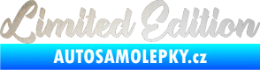 Samolepka Limited edition 006 odrazková reflexní bílá