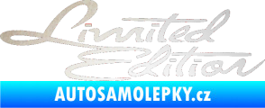 Samolepka Limited edition old odrazková reflexní bílá