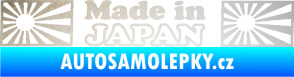 Samolepka Made in Japan 002 odrazková reflexní bílá
