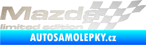 Samolepka Mazda limited edition pravá odrazková reflexní bílá