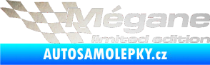 Samolepka Mégane limited edition levá odrazková reflexní bílá