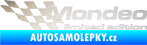 Samolepka Mondeo limited edition levá odrazková reflexní bílá