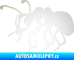 Samolepka Mravenec 001 levá odrazková reflexní bílá