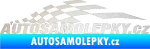 Samolepka Nálepka na auto - www.autosamolepky.cz 002 odrazková reflexní bílá