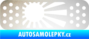 Samolepka Náplast 002 pravá odrazková reflexní bílá