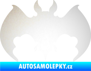 Samolepka Netopýr 002 odrazková reflexní bílá