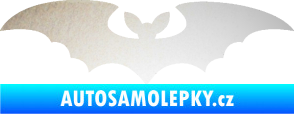 Samolepka Netopýr 006 odrazková reflexní bílá