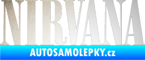 Samolepka Nirvana 001 odrazková reflexní bílá