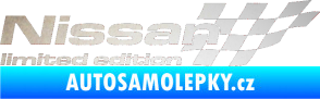 Samolepka Nissan limited edition pravá odrazková reflexní bílá