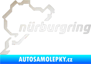 Samolepka Nurburgring odrazková reflexní bílá