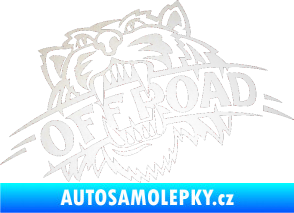 Samolepka Off Road 001  odrazková reflexní bílá