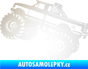 Samolepka Off Road 003 levá odrazková reflexní bílá