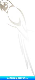 Samolepka Papoušek 005 levá odrazková reflexní bílá