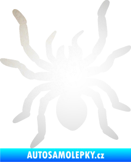 Samolepka Pavouk 014 levá odrazková reflexní bílá